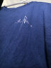 雪中飞t恤男短袖2025新款夏装男女同款潮流运动休闲宽松纯棉半袖上衣 蔚兰2867F XL 180/96A 实拍图