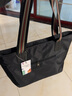 VQGT新款牛津布帆布大包包女包七夕学生百搭斜挎单肩包女士时尚托特包 黑色【下单送礼】 实拍图