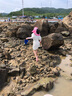 kocotree儿童防晒帽夏宝宝遮阳帽男童女童渔夫太阳帽子防紫外线大帽檐 IP卡通小鲨鱼(立体版) XL码：头围55-57CM，11岁以上 实拍图