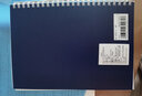 LIHIT LAB.日本LIHIT LAB.喜利HIRAKUNO方格活页线圈本简约大方记事本笔记本商务办公用品学生文具 A5深蓝 实拍图