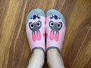柯帛沙滩潜水鞋男女防滑儿童款 涉水鞋沙滩防滑游泳鞋粉色兔子亲子款 粉色兔子 34-35码 实拍图