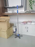 医用输液架不锈钢打点滴挂水吊水腹透液用品吊瓶杆腹膜透析挂架家用诊所用移动式可伸缩 大号三角加粗杆 实拍图