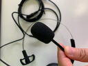 白恩DH600单耳呼叫中心电话耳机耳麦话务员外呼客服头戴式电销电话机电脑手机平板高清品质经济实惠型 单耳PC3.5/双插头插双口电脑 实拍图