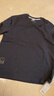 马登工装美式复古重磅灰色短袖T恤圆领宽松纯棉半袖打底衫男夏季 深灰色 -版型宽松 L （175/100A） 实拍图