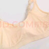 金三塔真丝无钢圈文胸里外100%桑蚕丝舒适性感内衣文胸 肉色-无背勾 2XL 实拍图