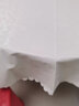 领格餐桌布防水防烫防油免洗圆形桌布酒店饭店餐厅圆桌PU婚庆台布PVC 月季米白 1.8m圆-整张（建议1.4m内桌用） 实拍图