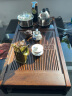 金灶（KAMJOVE）自动上水整套茶具套装 鸡翅木实木茶盘功夫茶台茶海电热茶炉K-185 搭配K9 陶瓷茶具 茶渣桶 1个 实拍图