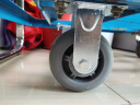震迪轮子脚轮平板车手推车轮重型橡胶搬运车轮托车轮DR104定向5寸 晒单实拍图