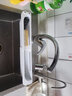 水槽沥水架可伸缩水池沥水篮方便易安装通用大容量耐用实用美观厨房用品洗碗抹布收纳置物架 米白色1只 实拍图