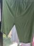 红豆居家（Hodohome）儿童睡衣女童夏季纯棉套头家居服中大童短袖短裤套装300薄荷绿160 实拍图