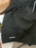 迪卡侬（DECATHLON）运动短裤男运动训练夏季薄款冰丝凉感速干休闲健身跑步宽松运动裤 基础款-黑色 2XL 实拍图
