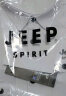 JEEP SPIRIT吉普衬衫男长袖衬衣男士工装秋冬款休闲宽松薄外套百搭翻领上衣 白色 2XL (140-155斤) 实拍图