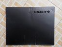 CHERRY樱桃 鼠标垫中号 办公桌垫 键盘垫 游戏鼠标垫 高密纤维顺滑鼠标垫 黑色细面 360*280*4mm 晒单实拍图