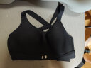 安德玛（UNDERARMOUR）春夏Continuum女子训练运动内衣-高强度1372557 黑色001 M 晒单实拍图