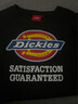 dickieslogo印花短袖T恤情侣款圆领休闲男装T恤 DK007088 黑色 XXL  实拍图