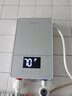 长虹即热式电热水器家用卫生间速热小型过水热淋浴智能变频恒温省电即开即热免储水洗澡机 7000W银（铸铝体）+漏保+配件包+上门安装 实拍图