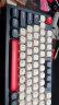SKN青龙4.0 机械键盘 三模无线键盘 Gasket客制化键盘 98配列游戏办公键盘 QMK/VIA开源改键 无感延迟 青龙4.0电-TTC烈焰红轴V2 RGB 晒单实拍图
