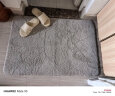 大江蛋糕绒浴室地垫 防滑吸水地垫卫浴脚垫60x90cm 灰色 实拍图