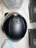 AGV ORBYT摩托车机车半盔冬季双镜片通勤舒适四季男女安全头盔3C认证 黑武士 XL(建议头围59-61) 实拍图