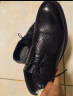 红蜻蜓夏季商务正装系带皮鞋男士镂空皮凉鞋打孔透气 WTA73761L黑色41 晒单实拍图