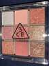 3CE 三熹玉九宫格眼影盘新手眼影九宫格九色纷呈眼影盘 礼物 8.1g [深棕哑光]#玫瑰柔情套组 实拍图