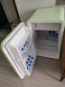 哈士奇HCK107升圆弧复古冰箱冷冻冷藏单门宿舍家用办公室小型保鲜节能低噪嵌入式超薄冰箱 BC-130RDC 107L|浅绿色|高颜小冰箱 实拍图