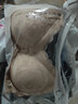 美舒雅婷运动内衣女婴儿棉性感胸罩聚拢无痕文胸收副乳蕾丝背心式 奶茶肤+优雅黑 L码 建议100-120斤 实拍图