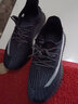 回力官方椰子鞋男鞋运动鞋春夏季慢跑步鞋子男士气垫软底网面鞋男 全黑色/-潮流款 44 实拍图