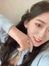 凡爱六爪莫桑钻1二3克拉仿钻星光皇后培育钻鸽子蛋订婚结婚戒女925银 仿真钻石 1克拉 实拍图