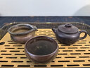 沃德百惠（WORTHBUY）茶盘托盘家用小型茶杯水壶托盘双层沥水茶几水杯托盘轻奢方形茶盘 琥珀金：大号 实拍图