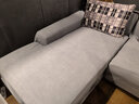 钟爱一生沙发套罩全包全套懒人沙发盖布四季通用贵妃位全包加厚弹力坐垫子 玉米绒 浅灰色 加大(拉伸范围235-300cm)四人 实拍图