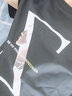 阿诺顿【纯棉四件】短袖t恤男士半截袖衫衣服男装夏季圆领宽松青年大码 格灰+K蓝+S蓝+R灰 L 建议120-135斤 实拍图