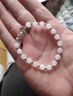 央创时尚【中国黄金授权】银手链女手串轻奢银饰生日礼物纪念日送女友老婆 【桃之夭夭手链+精美礼盒装】 实拍图