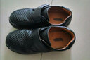四季熊SEASONBEAR 男童皮鞋黑色儿童皮鞋新款夏季镂空透气小皮鞋学生表演鞋牛皮鞋 黑色（镂空款） 31 内长19.7cm 实拍图