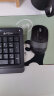 双飞燕（A4TECH）FG1010 飞时代键鼠套装无线 台式电脑笔记本外接办公薄膜键盘鼠标套装无线便携 象牙白 实拍图