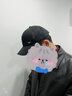 七匹狼（SEPTWOLVES）帽子男棒球帽男士经典防晒鸭舌帽纯棉男帽休闲户外遮阳帽运动夏帽 黑色金标【纯棉透气】 实拍图