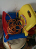 儿童秋千吊椅 室内户外儿童健身玩具 吊篮防空翻大空间 单杆套餐(可调节长度65~100cm) 实拍图