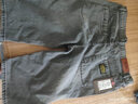 CHARLUOEL牛仔短裤男秋季薄款宽松潮牌韩版透气直筒休闲七分中裤子男士潮流 2156灰色 33 实拍图