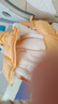 巴拉巴拉童装儿童羽绒服宝宝2025新款冬季婴儿轻薄外套男童女童上衣反季萌 蛾黄31004 90 -充绒量37g适合1-2岁 实拍图