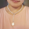 周大生珍珠项链全白珠颈链时尚年轻款百搭送520情人节礼物 晒单实拍图