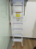 电动手动阁楼伸缩楼梯隐藏款式别墅钛镁合金拉伸收纳方便伸缩梯 手动加强合金钢材质70*120 实拍图