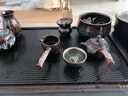 树彬实木茶盘家用办公室会客厅竹木茶台单茶盘托盘茶海电磁炉自动上水 枯山水乌金石茶盘+防烫电器 实拍图