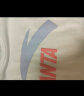 安踏（ANTA）短袖女t恤显白2024夏季新款棉时尚修身官网羽毛球服 -4纯净白/浅紫（现货秒发） 2XL /180 实拍图