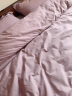 南方生活酒店100支新疆长绒棉被套单件纯棉全棉裸睡被罩150x200x230单双人 茱萸粉 被套单件：180*200cm 晒单实拍图