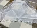 猫人（MiiOW）御姐风性感内裤女春夏季无痕薄款蕾丝中腰超薄冰丝短裤抗菌纯棉裆 F组：仙女粉+纯欲白 2条 L （建议80-110斤） 实拍图