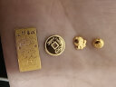 领丰金（LING FENG GOLD）黄金铜钱实心五帝钱币9999足金投资金小克重收藏储值 事业嘉庆 1g 实拍图