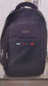 朗斐双肩包男士背包大容量旅游行李包学生书包女初中商务笔记本电脑包 黑色配红标 实拍图
