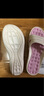 宝人（boree）拖鞋女外穿2025新款浴室洗澡居家室内女士四季防滑软底按摩凉拖鞋 浅粉  38 实拍图
