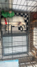 宠乐乖（CHONGLEGUAI）狗笼子猫笼小中大型犬笼角钢可折叠大号鸡舍家用兔子鸽子笼100JG 晒单实拍图
