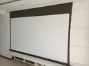 艾瑞尔投影幕布 电动遥控拉线幕 【上门安装】遥控升降超短焦激光电视中长焦投影仪高清4K坚果极米爱普生 【遥控款】8K白软幕[16：9] 120英寸 实拍图